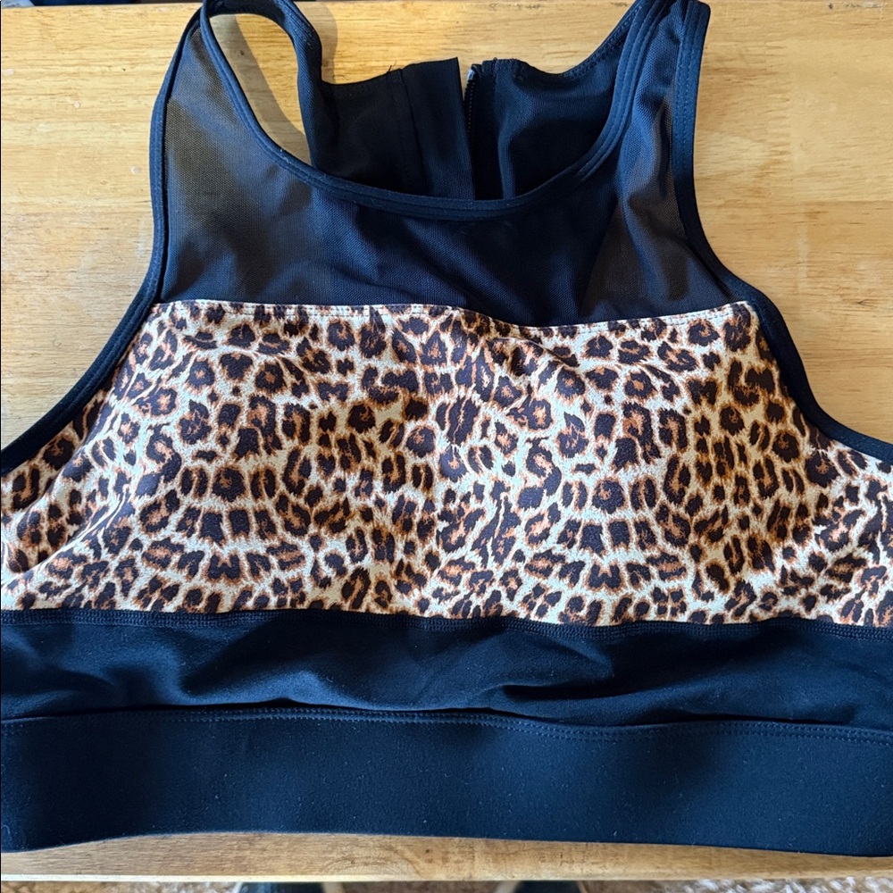 ZYIA Black Mesh Activewear